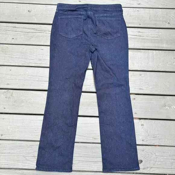 NYDJ Not Your Daughter's Jeans Marilyn Straight Blue Jeans Size 14 - Picture 3 of 9